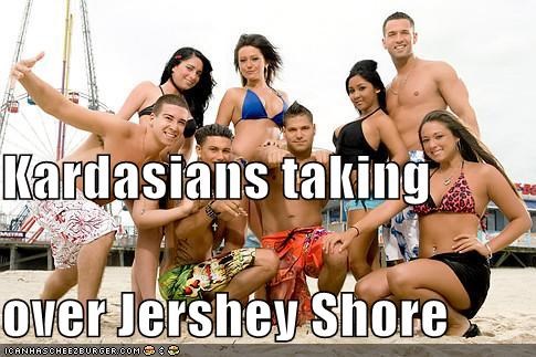 Kardasians taking over Jershey Shore