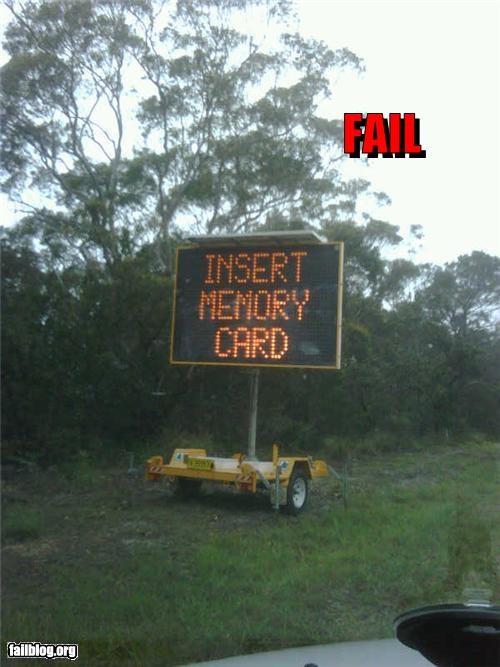 Road Sign Fail