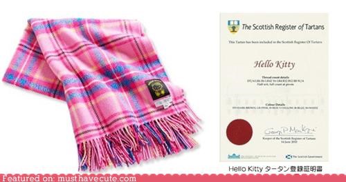 How to Spend $2,000: Hello Kitty Official Tartan Blanket