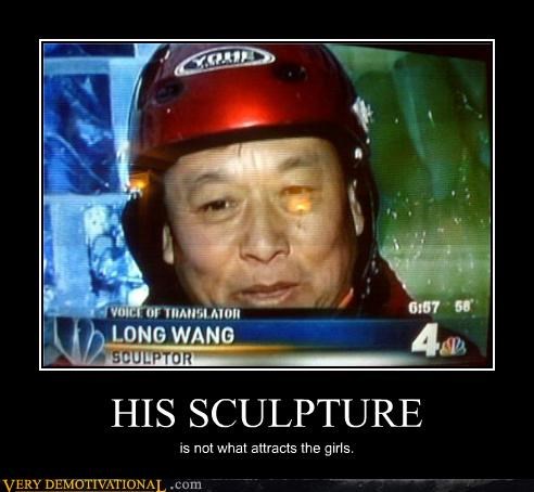HIS SCULPTURE