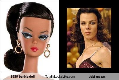 1959 barbie doll Totally Looks Like debi mazar