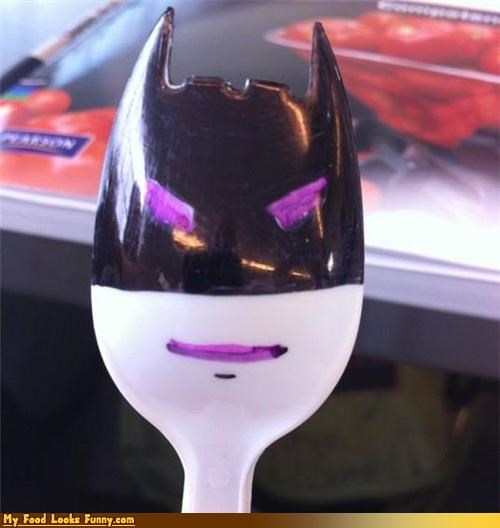 Funny Food Photos - Batman Spork