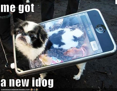 me got  a new idog