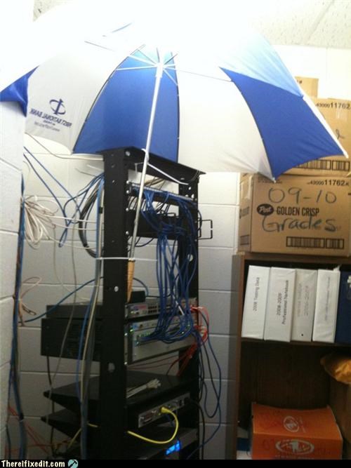 Leak? I Just A Well-Placed Golf Umbrella