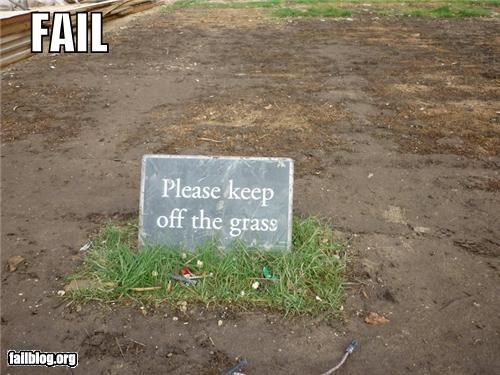 Grass Fail