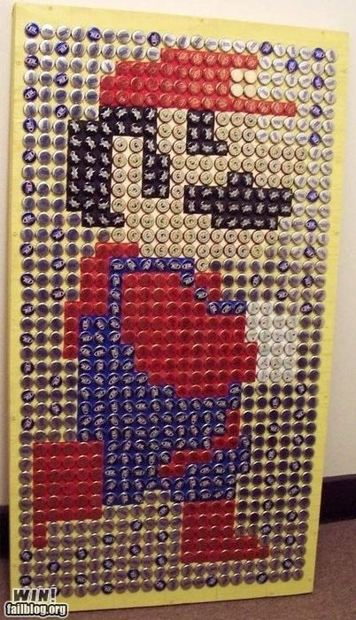 Bottle Cap Mario WIN