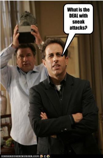 Ninjas: Frighten And Confuse Seinfeld