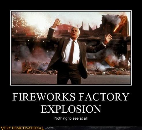 FIREWORKS FACTORY EXPLOSION