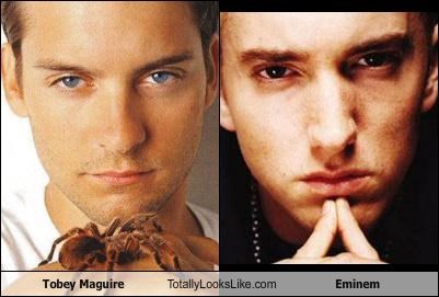 Tobey Maguire Totally Looks Like Eminem