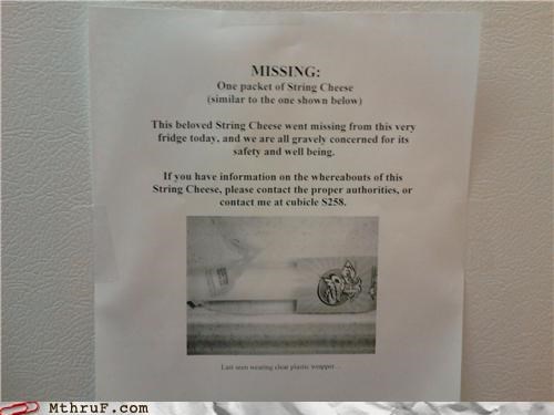 MISSING: String Cheese