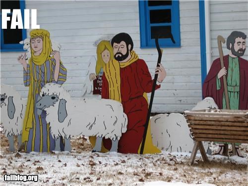 Nativity Fail