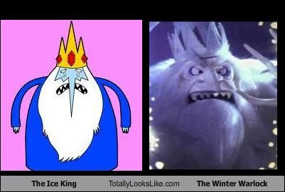 The Ice King Totally Looks Like The Winter Warlock