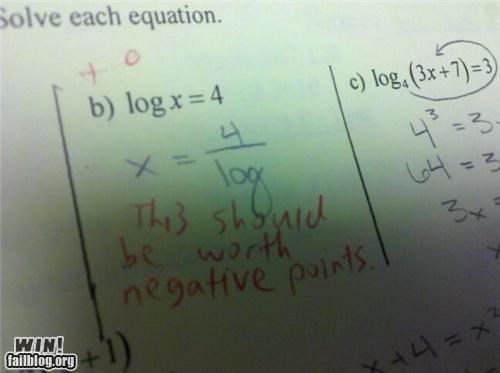 Math FAIL/Teacher WIN