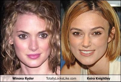 Winona Ryder Totally Looks Like Keira Knightley