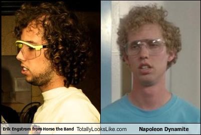 Erik Engstrom from Horse the Band Totally Looks Like Napoleon Dynamite
