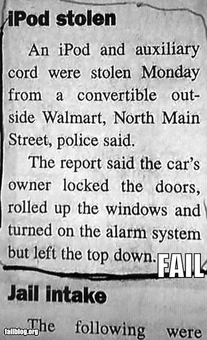 Secure Car FAIL