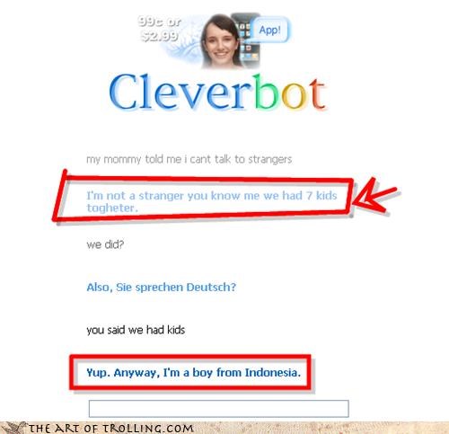 Cleverbot Has Multiple Personalities