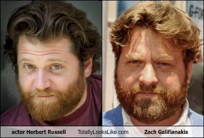 actor Herbert Russell Totally Looks Like Zach Galifianakis