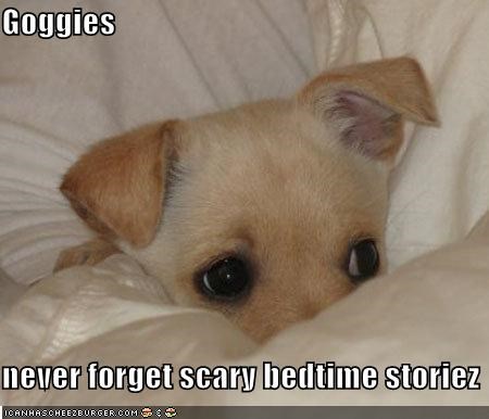 Goggies  never forget scary bedtime storiez