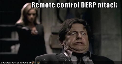 Remote control DERP attack