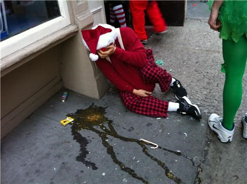 C'mon Santa Let's Go Home, You've Had Enough