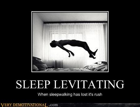 SLEEP LEVITATING