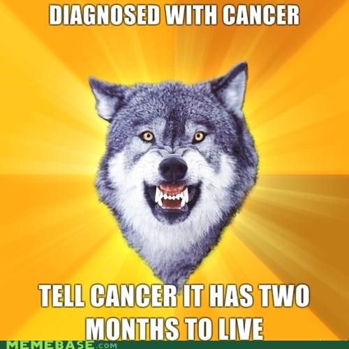 Courage Wolf: The C Word