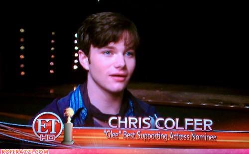 Chris Colfer: Best Supporting Actress?