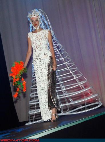 Veil Doubles as Giant Slinky