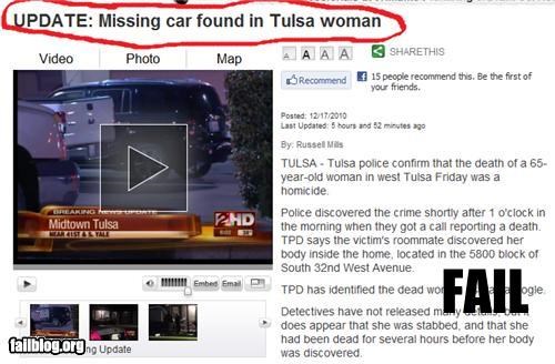 Woman Eats Car...?
