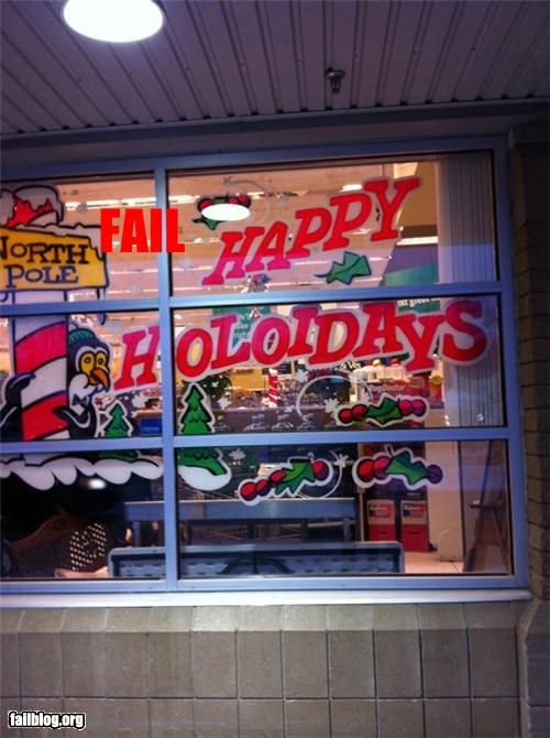 Holiday Fail