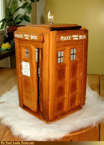 Gingerbread Tardis