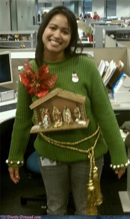 She Made it Herself...With Hot Glue