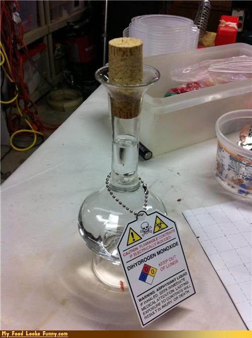 Funny Food Photos - Dihydrogen Monoxide