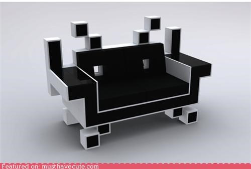Space Invader Couch