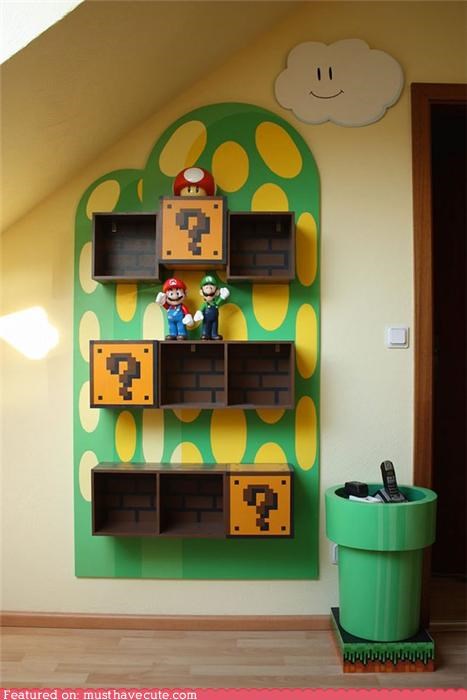 Super Mario Shelves