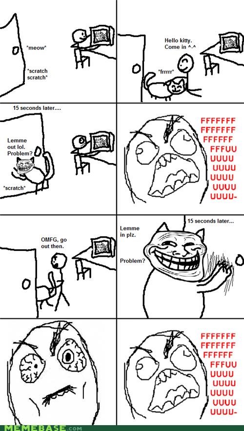 Rage Guy: Trolling Kitty