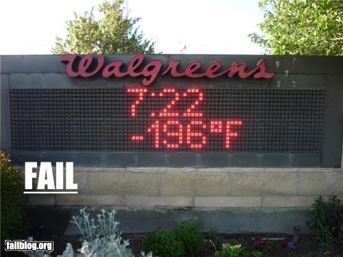Temperature Fail