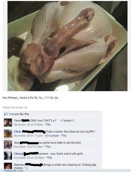 And the Award for Best Use of a Turkey Neck Goes to...