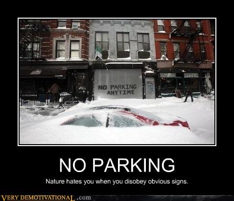 NO PARKING