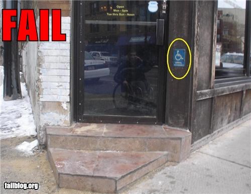Wheelchair Accessibility FAIL