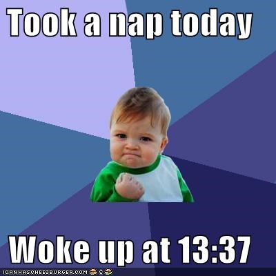 Success Kid: Pwn O Clock