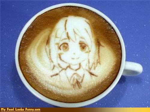 Anime Coffee Foam