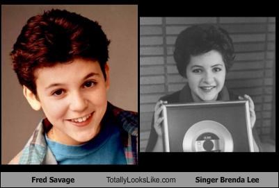 Fred Savage Totally Looks Like Singer Brenda Lee
