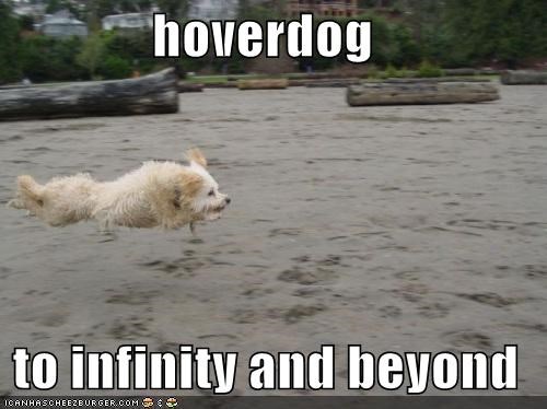 hoverdog   to infinity and beyond