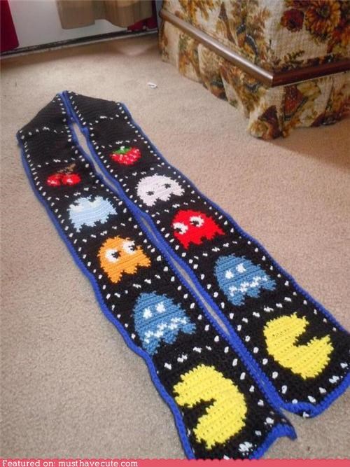 Pac Man Scarf
