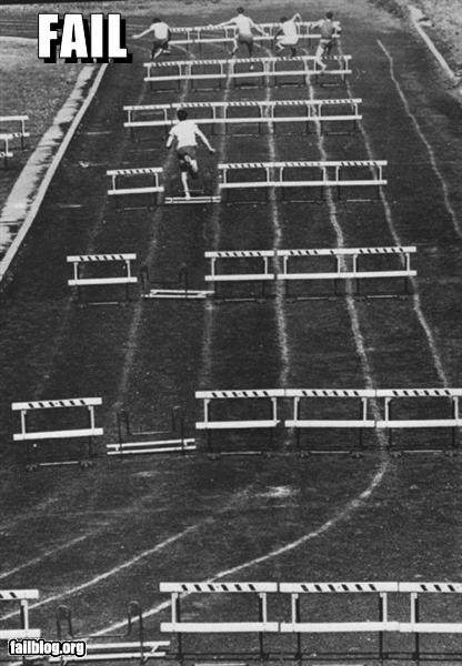 Hurdle FAIL