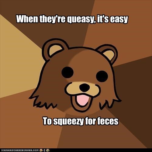 When they're queasy, it's easy