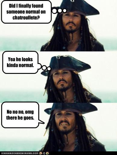 Chat Roulette: Nothing But Pirates And Perverts