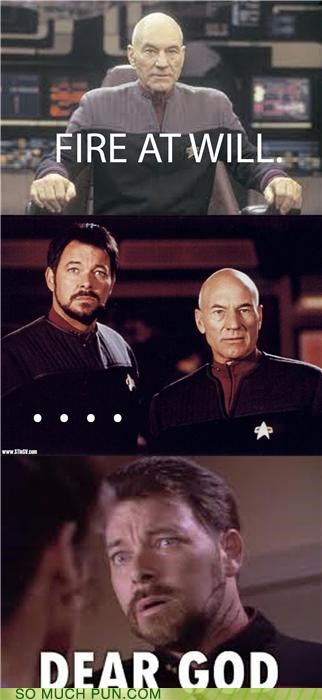 Will did WHAT on the holodeck?